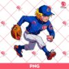 Naruto Chicago Cubs Player PNG, Naruto MLB Baseball PNG