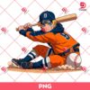 Naruto Detroit Tigers Player PNG, Naruto MLB Baseball PNG