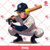 Naruto New York Yankees Player PNG, Naruto MLB Baseball PNG