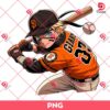Naruto San Francisco Giants Player PNG, Naruto MLB Baseball PNG