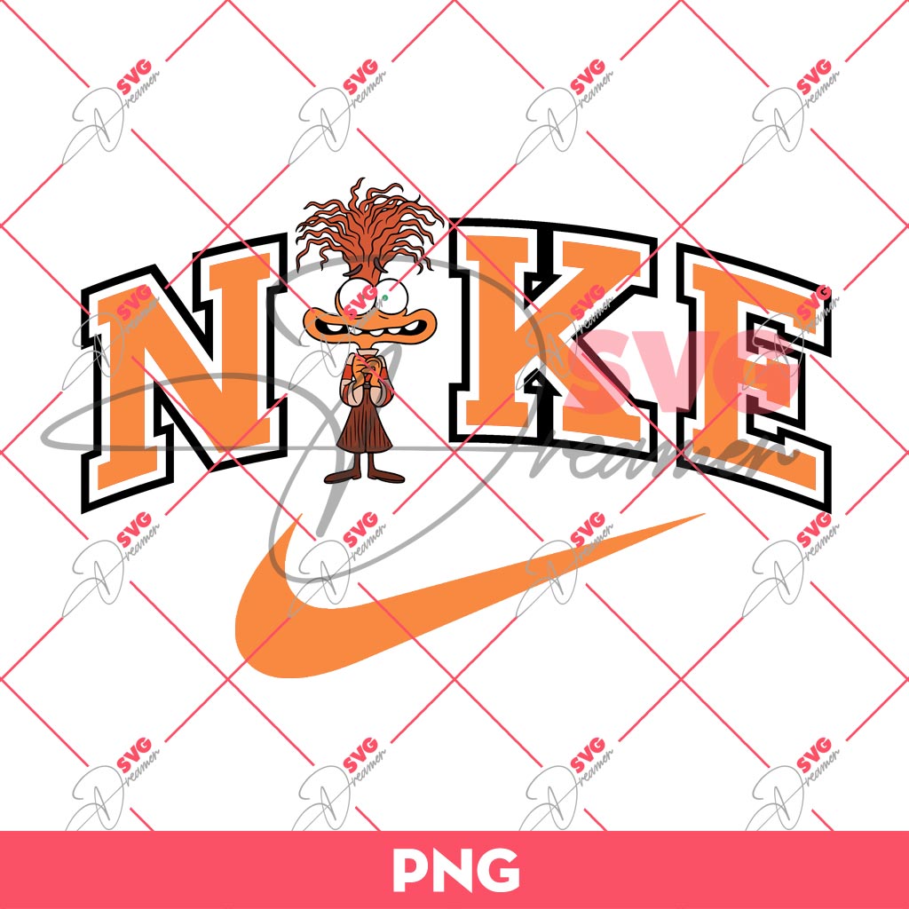 Nike Anxiety PNG, Inside Out 2 PNG