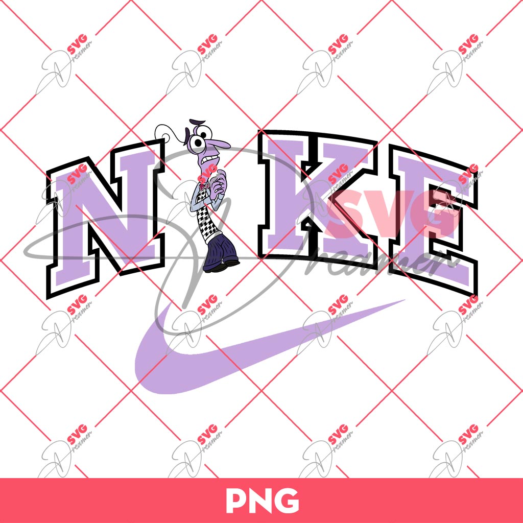 Nike Fear PNG, Inside Out 2 PNG