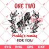 One Two Freddys Coming For You SVG, Freddy Krueger SVG, Horror Character Halloween SVG