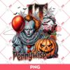 Pennywise Halloween PNG, Horror Characters PNG