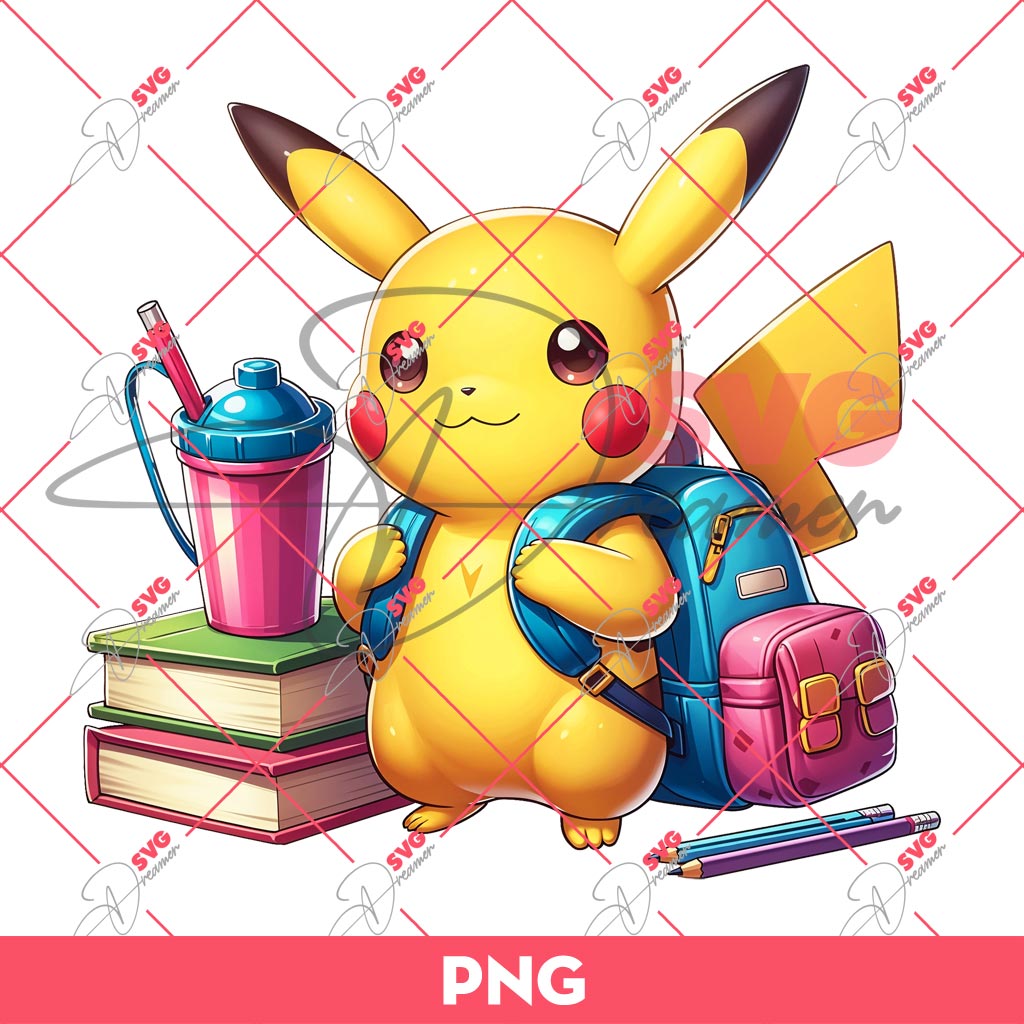 Pikachu Back To School PNG, Back To School PNG, Teacher PNG