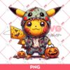 Pikachu Zombie PNG, Pokemon Pikachu Halloween PNG