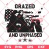 President Trump Grazed And Unphased SVG PNG, Trump Shooting 2024 PNG SVG