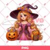 Rapunzel Witch Halloween PNG, Disney Princess Halloween PNG