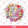 Retro Fifth Grade PNG, First Day Of School PNG, Back To School PNG