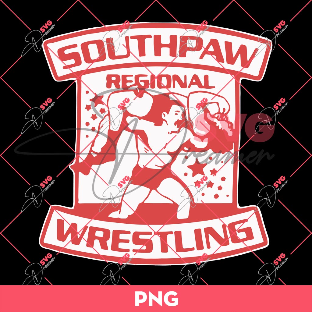 Southpaw Wrestling SVG PNG EPS DXF