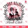 Spooky Readers Book Club SVG PNG, Retro Halloween SVG PNG