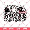 Spooky Season SVG, Cute Ghost Halloween SVG
