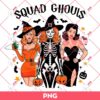 Squad Ghouls Halloween PNG, Spooky Vibes PNG