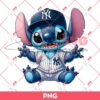 Stitch Yankees PNG, Stitch MLB Baseball PNG, New York Yankees Team PNG