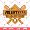 Tennessee Volunteers 2024 Champions SVG, Baseball Tennessee Vols SVG