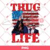 Thug Life America President Trump PNG, Trump Assassination PNG, Trump Shooting PNG