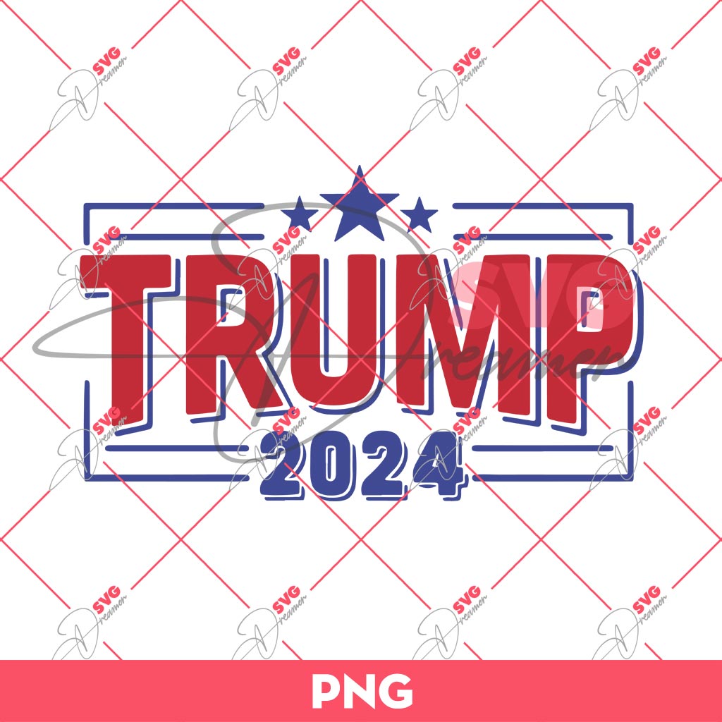 Trump 2024 SVG PNG, Donald Trump SVG PNG, America SVG PNG