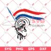 Trump Assassination Attempt 2024 SVG, Trump Bloody Ear SVG, Trump Shot 2024 SVG