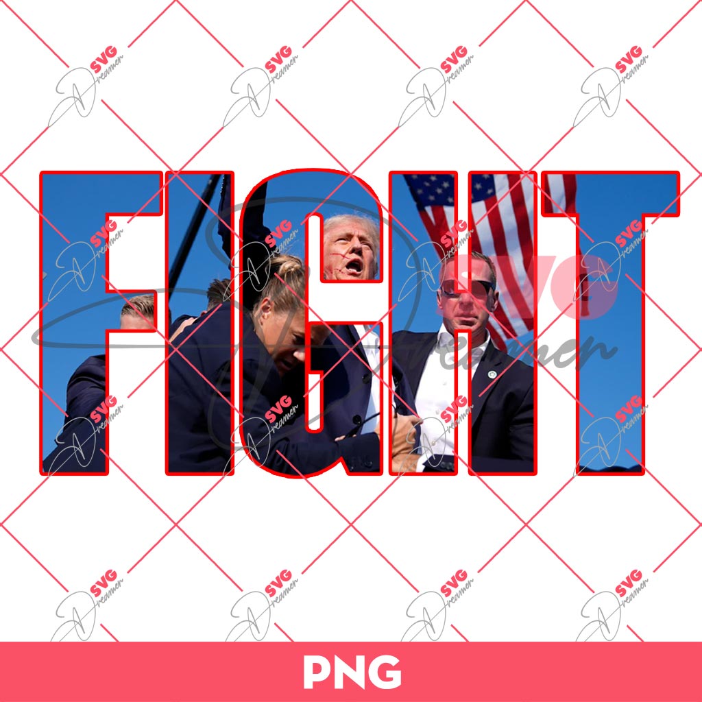 Trump Fight PNG, Trump Rally Shooting PNG, Assassination President Trump 2024 PNG