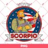 Vote Scorpio PNG, Simpsons PNG
