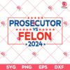 Voting Election 2024 USA Race Parody SVG PNG, Prosecutor Vs Felon 2024 SVG PNG