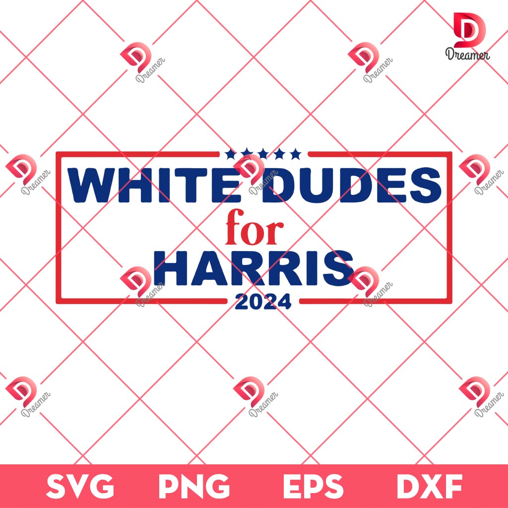 White Dudes For Harris SVG PNG, 2024 Election Voting SVG PNG, Kamala Harris SVG PNG