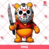 Winnie The Pooh Jason Voorhees PNG, Winnie The Pooh Halloween PNG, Horror Character Halloween PNG