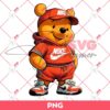 Winnie The Pooh Wearing Nike Outfits PNG, Disney Characters PNG