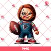 Atlanta Falcons NFL Chucky Player PNG, Horror Character Football PNG