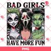 Bad Girls Have More Fun PNG, Horror Characters Girl PNG, Horror Halloween PNG