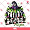 Beetlejuice It's Show Time Pumpkin PNG, Beetlejuice Pumpkin Halloween PNG