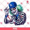 Beetlejuice LA Dodgers PNG, Beetlejuice Horror Baseball PNG