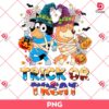 Bluey And Bingo Trick Or Treat PNG, Bluey Bingo Halloween PNG