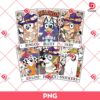 Bluey And Friends Halloween PNG, Bluey Cards Halloween PNG