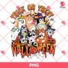 Bluey Friends Trick Or Treat PNG, Happy Halloween Bluey PNG
