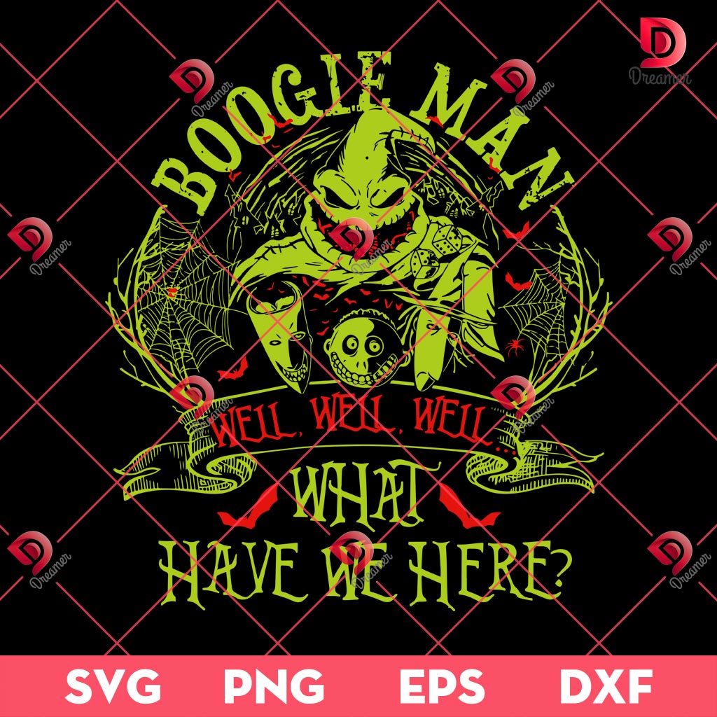 Boogie Man What Have We Here SVG PNG, Halloween Nightmare Movies PNG SVG