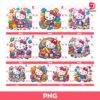 Bundle Autism Hello Kitty PNG, Hello Kitty Puzzle Autism PNG Bundle