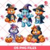Care Bears Halloween PNG, Happy Halloween PNG, Care Bears Witches PNG