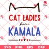 Cat Lady For Kamala SVG PNG, Election 2024 SVG PNG, Kamala Harris SVG PNG