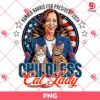 Childless Cat Lady Kamala Harris 2024 PNG, Election Voting Harris 2024 PNG, Childless Cat Lady PNG