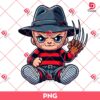 Cute Baby Freddy Krueger PNG, Cute Horror Character PNG, Halloween PNG