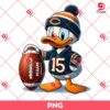 Donald Chicago Bears NFL Football PNG, Disney Donald Duck Sport NFL PNG