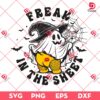 Freak In The Sheet SVG PNG, Funny Ghost Halloween SVG PNG