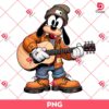 Goofy Wearing Carhartt Outfits PNG, Disney Goofy Playing Guitar PNG