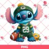 Green Bay Packers Stitch PNG, NFL Stitch PNG, Stitch Football Fan GB Packers PNG