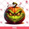 Grinch Pumpkin Halloween PNG, Grinch Trick Or Treat PNG