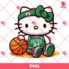 Hello Kitty Boston Celtics Player PNG, Hello Kitty NBA Basketball PNG