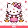 Hello Kitty Libra PNG, Zodiac Signs Hello Kitty PNG