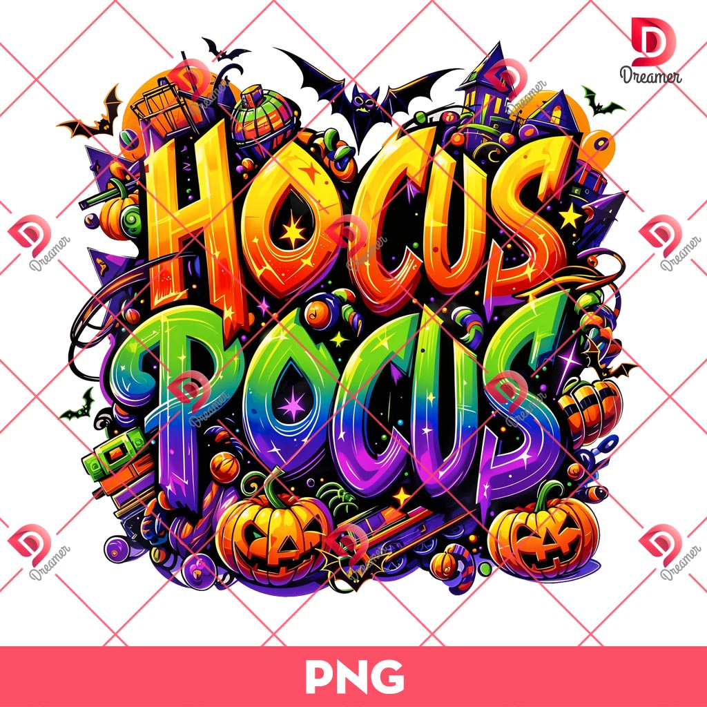 Hocus Pocus PNG, Retro Witches Movie PNG, Halloween PNG