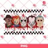 Horror Friends Halloween PNG, Scary Halloween Movie Killers PNG